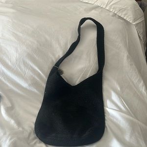 Vintage black Sak purse
